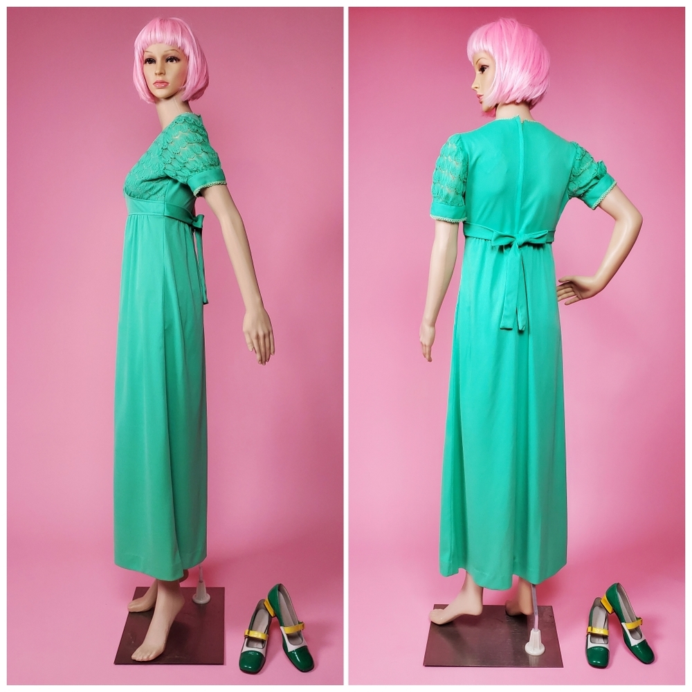 Vintage mod maxi dress - Picture 2 of 13